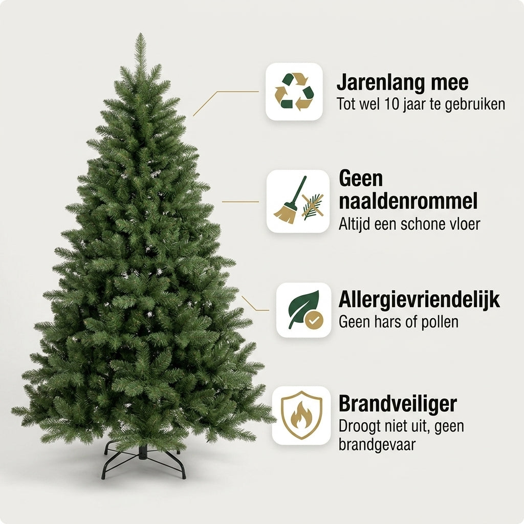 Boompje Deluxe Kunstkerstboom 180 cm